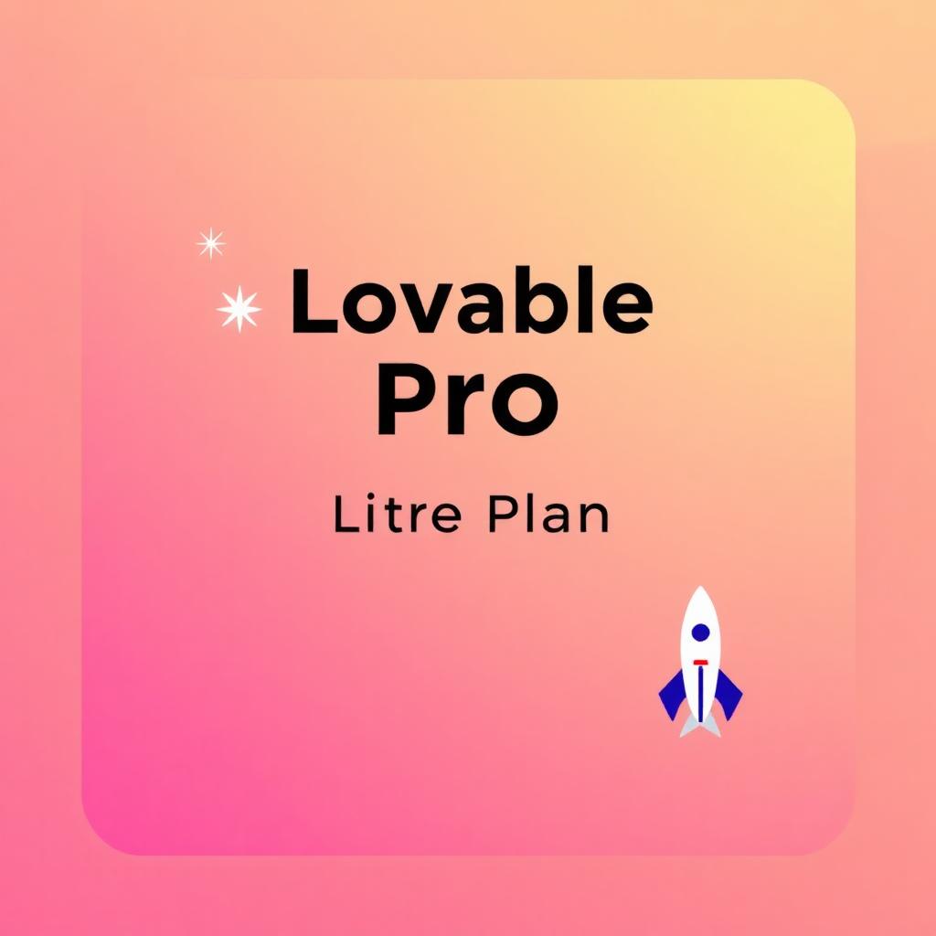 LOVABLE PRO LITE PLAN